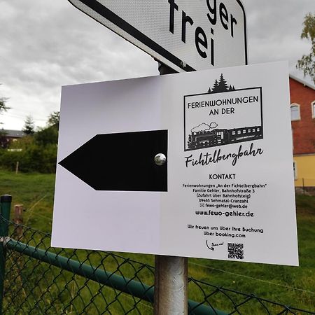 Ferienwohnungen An Der Fichtelbergbahn Cranzahl Exteriör bild